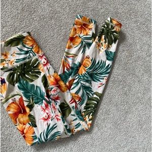 Aviator nation work out pants and hat